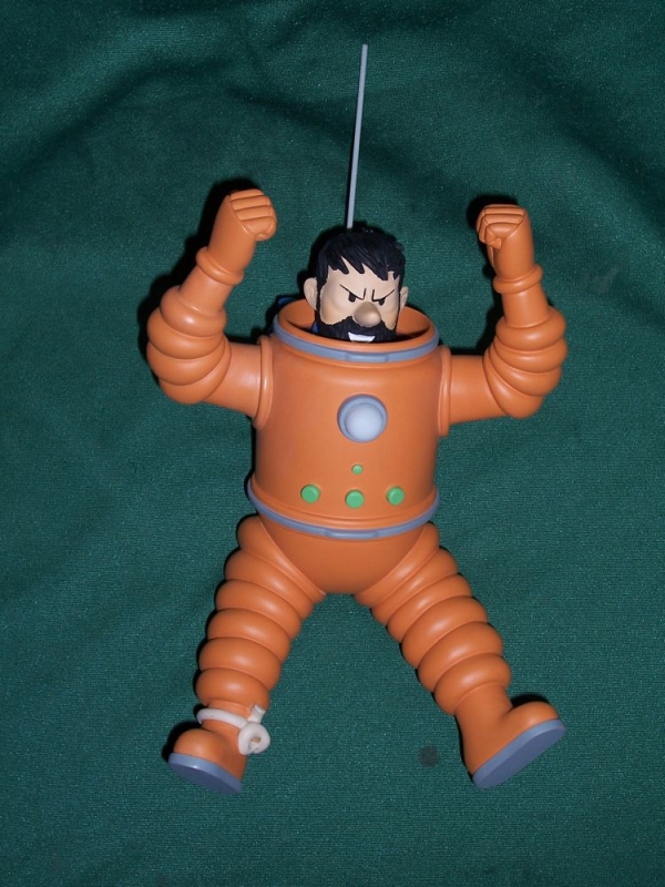 Kapitän Haddock von Tim und Struppi vorher