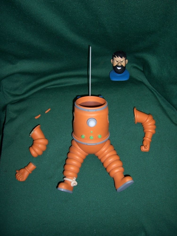 Kapitän Haddock von Tim und Struppi vorher