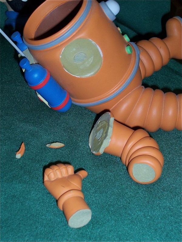 Kapitän Haddock von Tim und Struppi vorher